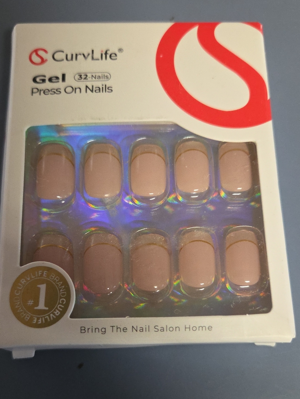 Nude Gel Press-On Nails - Soft Beige 32 Pack